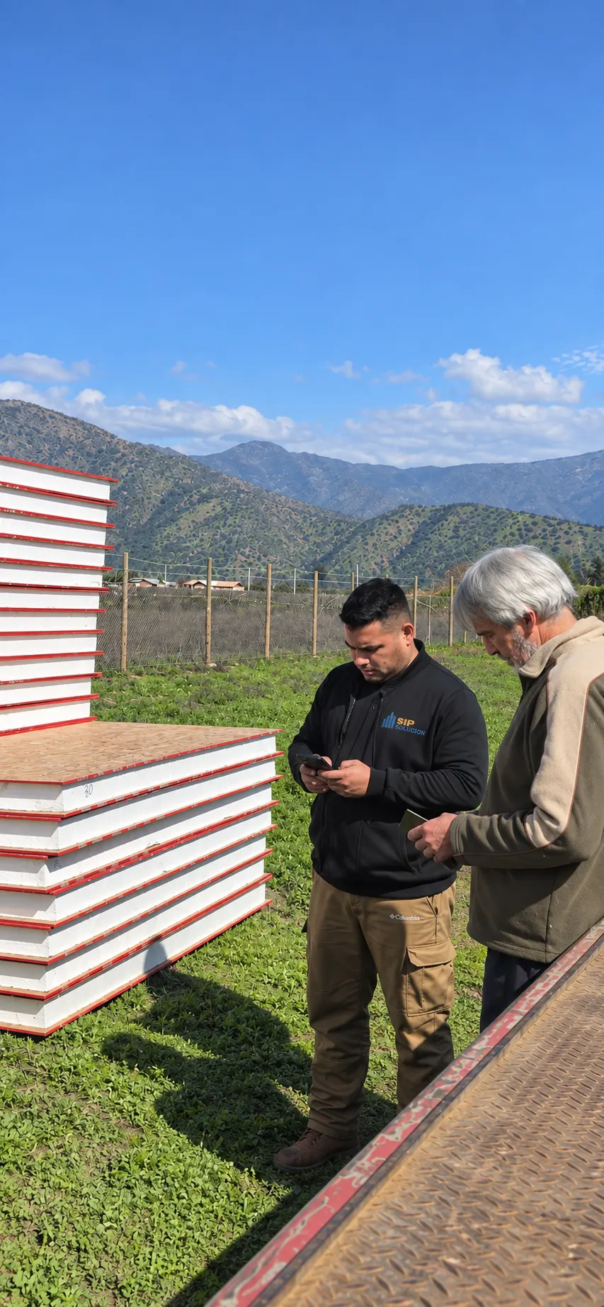 Control de calidad de paneles SIP en terreno