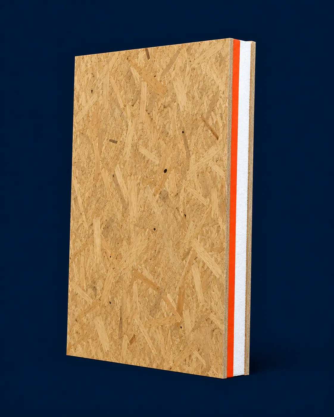 Panel SIP con placa OSB estándar